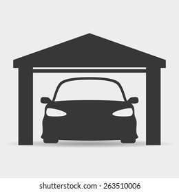 Car Garage Sketch Images, Stock Photos & Vectors | Shutterstock