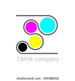 Vector Sign CMYK, Printing