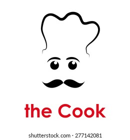 Vector sign the Cook, restaurant