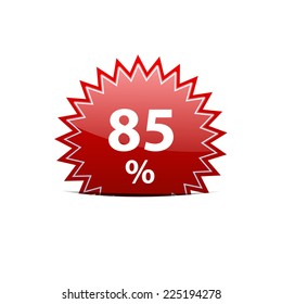 Vector sign discount 85%