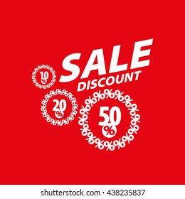 vector sign for discounts