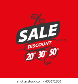 vector sign for discounts