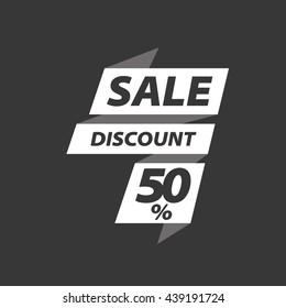 vector sign for discounts