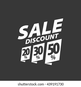 vector sign for discounts