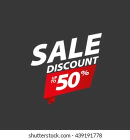 vector sign for discounts