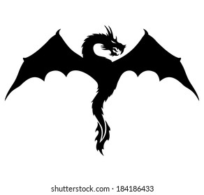 44,704 Dragon silhouette Images, Stock Photos & Vectors | Shutterstock