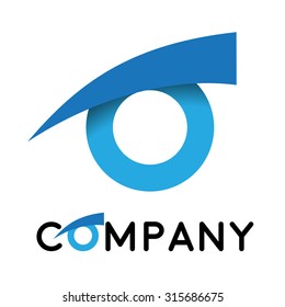 Vector sign eye, iris