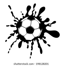 Vector sign. Football.