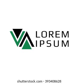 Vector of sign / geometrical shape. Business icon for the company. Logo for Business Media / Technology / Appliances Office / Politics. Other companies. Vector illustration.