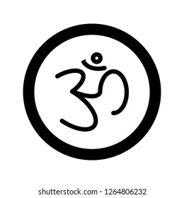 vector sign hindu icon