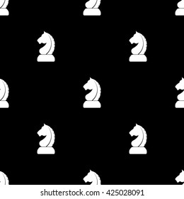Vector sign horse of chess. Icon