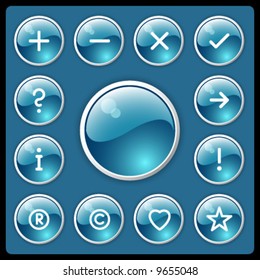 vector sign iconset