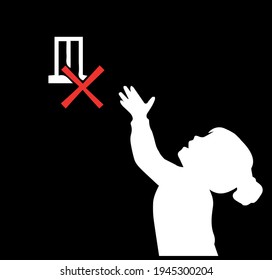 vector sign keep out of reach of children