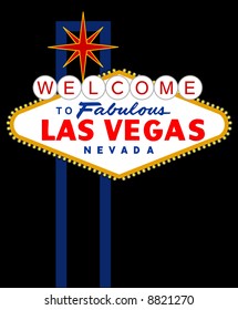 vector sign of Las Vegas