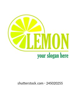 Vector sign Lemon