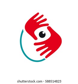 Vector sign look image, photographer
