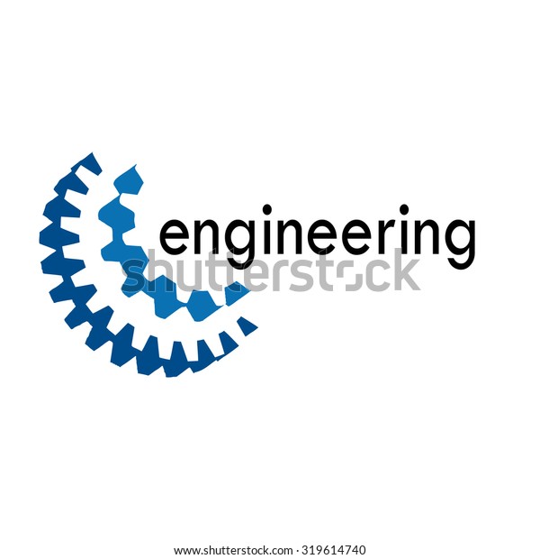 Vector Sign Mechanical Engineer Stock Vector (Royalty Free) 319614740