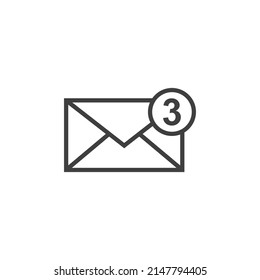 El signo vector del símbolo del mensaje móvil se aísla en un fondo blanco. Color del icono de mensaje móvil editable.