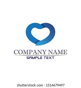 Vector Sign a mother adoption community and people care and couple