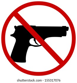 Vector Sign: No Guns