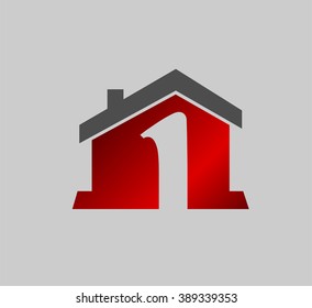 Vector sign number 1 logo
