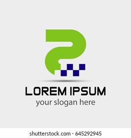 Vector sign number 2 logo

