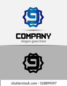 Vector sign number 9
