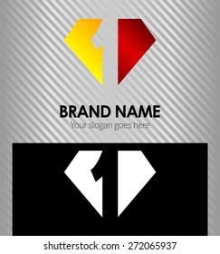 Vector sign number one, number 1 logo


