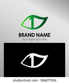 Vector sign number one logo
