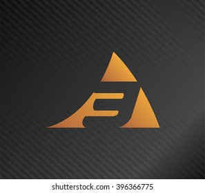 Vector sign number three logo

