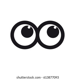 Vector sign Optical, curious glance