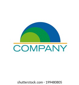 Vector Sign Organic farming