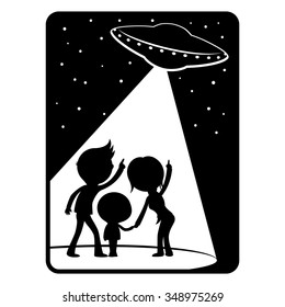 Vector sign. People have seen UFOs.