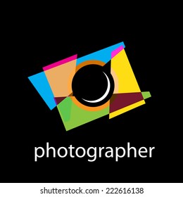 Vector sign photographer 