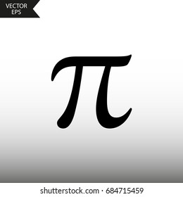 Vector sign Pi