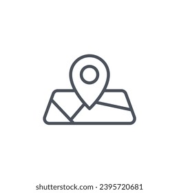 Vector sign of the placeholder symbol isolated on a white background. icon color editable.