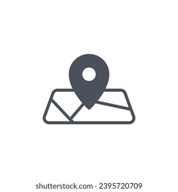 Vector sign of the placeholder symbol isolated on a white background. icon color editable.