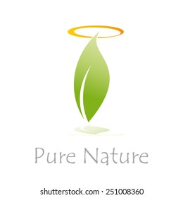 Vector sign Pure Nature