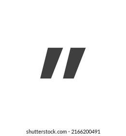 El signo vectorial del símbolo de presupuesto está aislado en un fondo blanco. Color del icono de cita modificable.