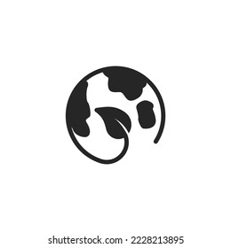 Vector sign of Recycle symbol is isolated on a white background. vector illustration icon color editable.
