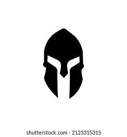 vector sign : Simple Spartan Helmet Silhouette