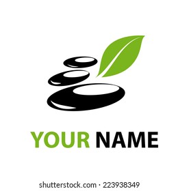 Vector sign spa, yoga and relax