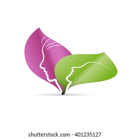 Vector sign spa, yoga and relax