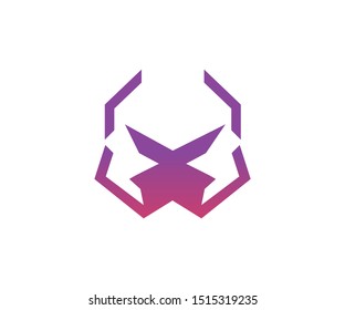 vector sign spartan logo design