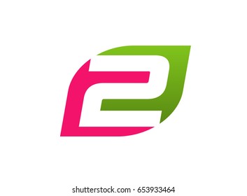 Vector sign spherical number 2
