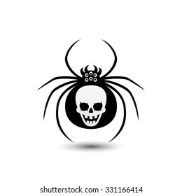 Vector sign. Spider.
