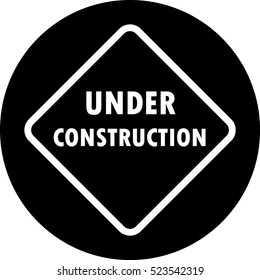 Vector sign under construction