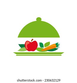 Vector sign vegan