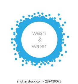 Vector sign Water Service