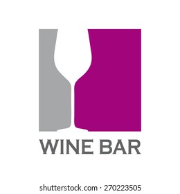 Vector sign Wine Bar